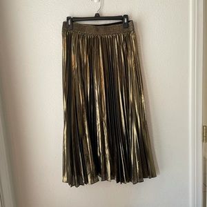 Banana Republic Pleated MIDI Skirt